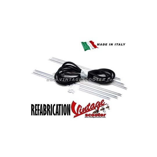 Baguettes de marchepied (jeu complet) Vespa ACMA 125 Type N 1958-61 